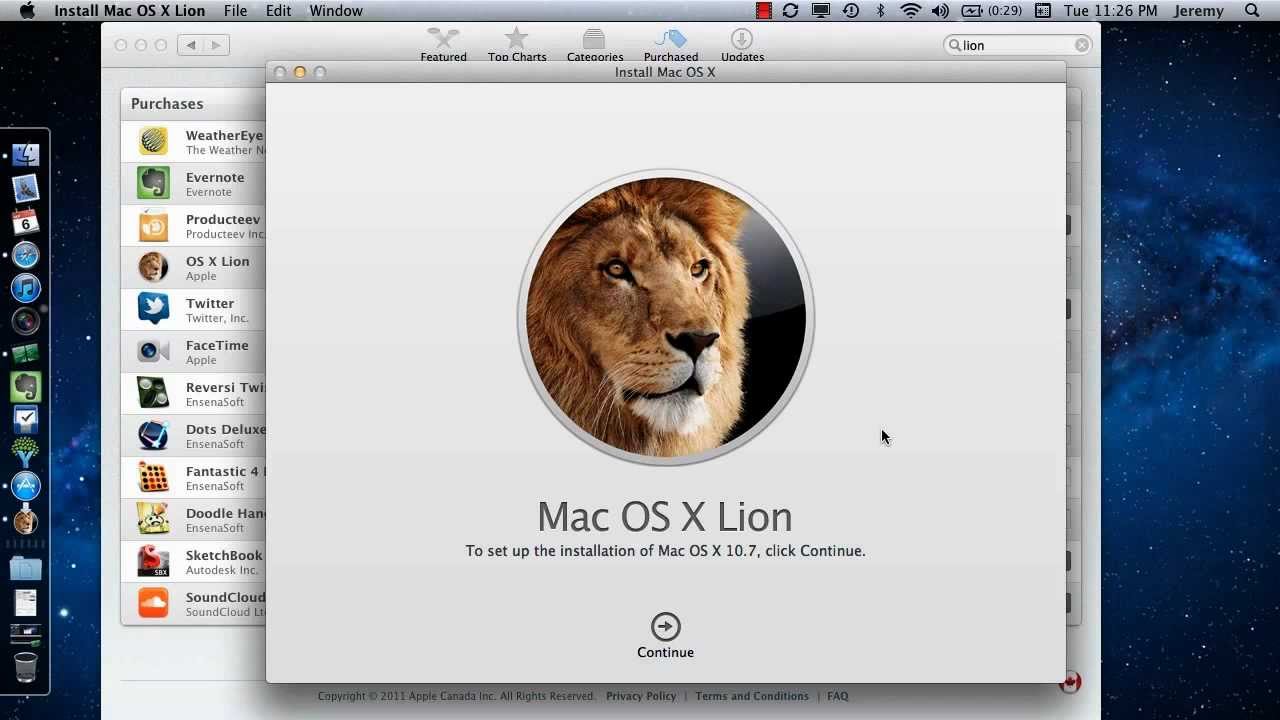 Mac Os X Lion Installer Free Download