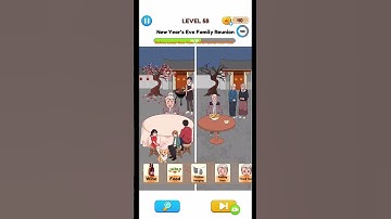 Annoying Puzzle Game - Level 58 - New Year’s Eve Family Reunion.