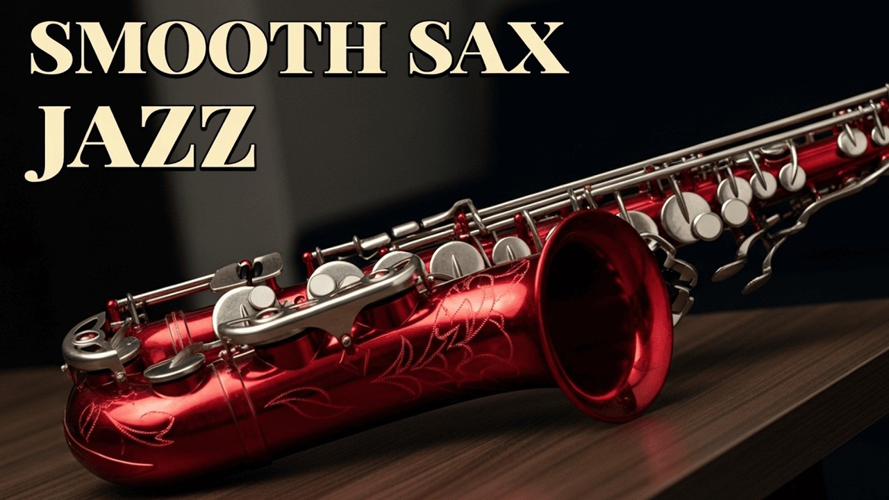 Smooth Saxophone Jazz 🎷 1+ Hours Smooth Cafe Lounge for Calm Focus | Inspired by Kenny G