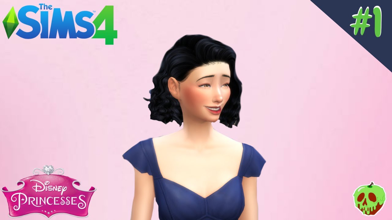 Simin luonti ja aloitus 1 sukupolvi Lumikki | Disney Princess Haaste |