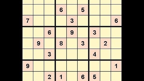 How to solve Guardian Hard 3956 self solving sudoku - Pointing Triple Subset
