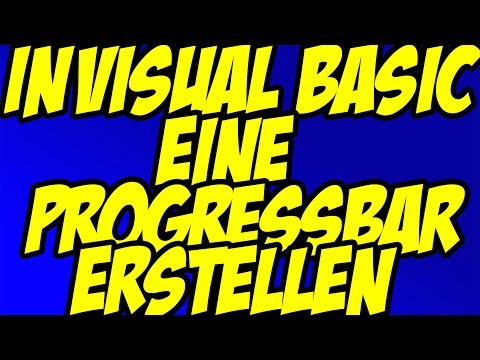 Visual Basic #001 - ProgressBar erstellen!