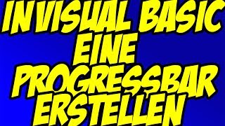 Visual Basic #001 - ProgressBar erstellen!