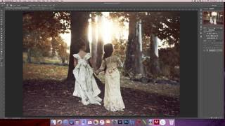 How to change your background colour in PS CC to look like Fall Autumn screenshot 5
