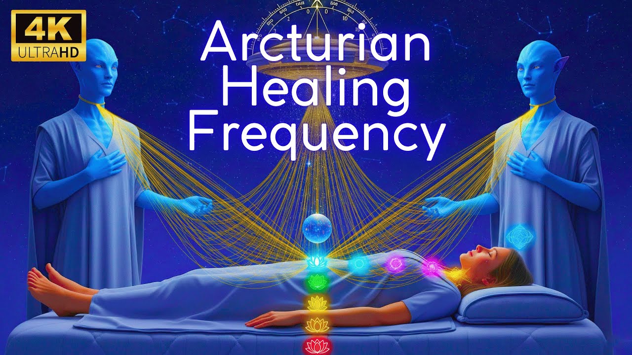Arcturian Healing Frequency 🌌 Light Codes for DNA Activation 🔮 Soul ...