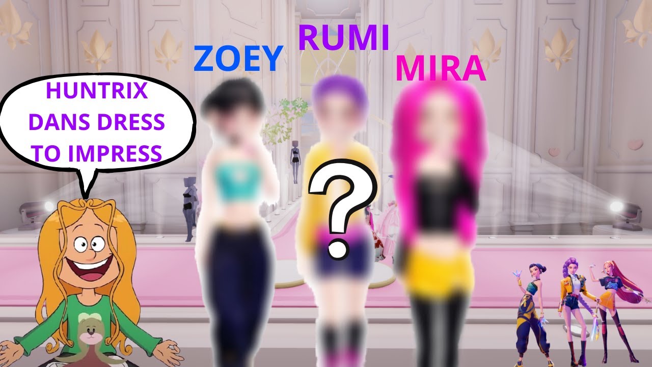 Les sisters : Marine fait les HUNTRIX SUR DRESS TO IMPRESS !!