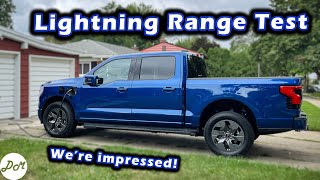 2022 Ford F150 Lightning – Highway Range | 70mph Efficiency Test