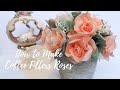 How to Make Coffee Filters Roses