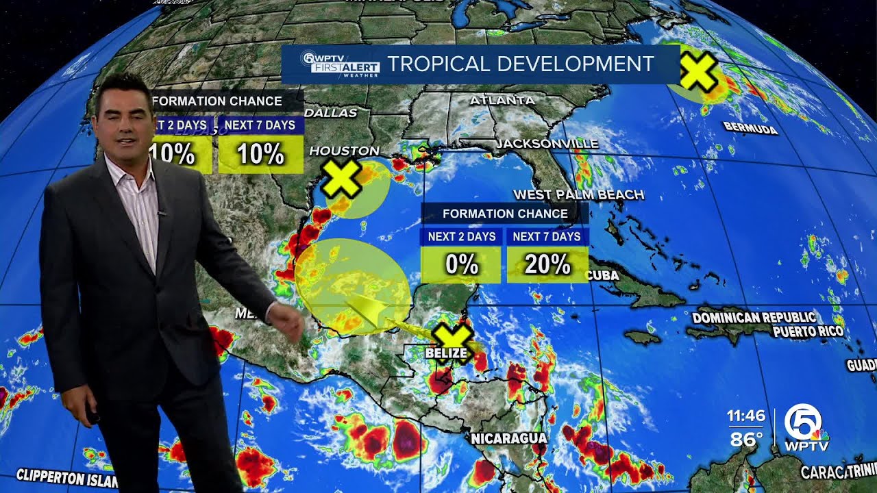 WPTV First Alert Weather tropical forecast, afternoon of Sept. 6, 2024 ...