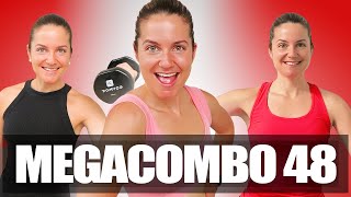 Megacombo #48 🩷 Reto 8 + Abs Fitball + Baile Latino 🙌🎶💃🏼