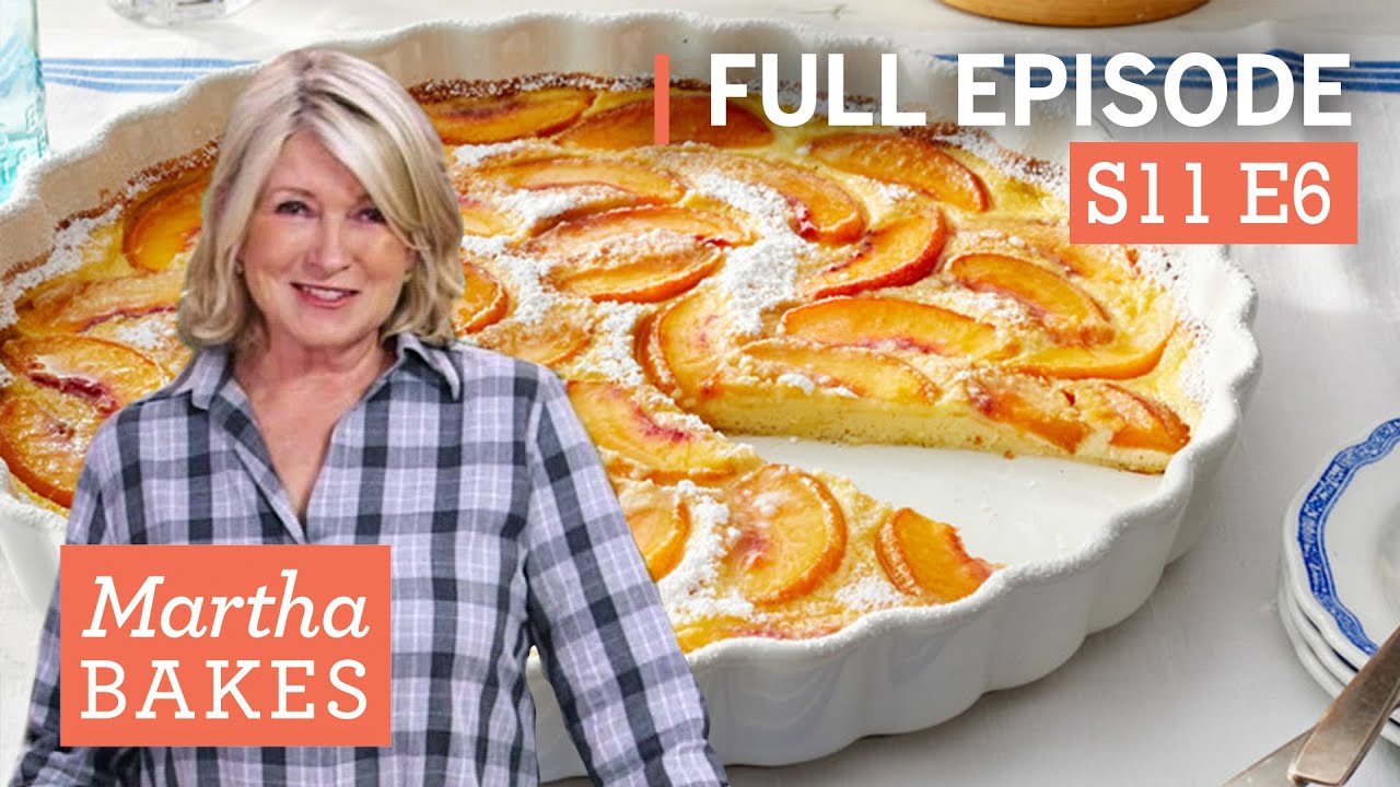 Martha Stewart Bakes with Stone Fruits | Martha Bakes S11E6 "Stone Fruits"