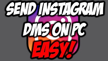 How To DM On Instagram From A Computer EASY! 📸| Instagram Tutorials