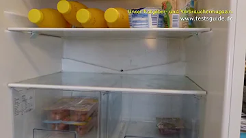Wie bekomme ich das Loch im Kühlschrank sauber?