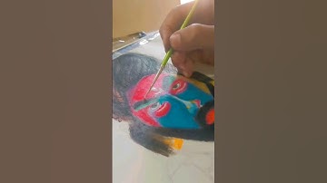 pushpa 2 🤯 oil Patel drawing 🤩 | allu arjun pushpa 2 drawing | #drawing #art #pushpa |#shorts #viral