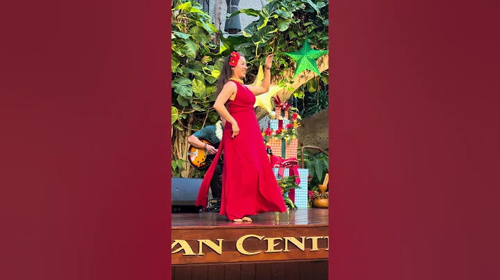HULA SHOW - at Royal Hawaiian Center, December 12, 2025. #hulashow, #RoyalGrove, #Waikiki, #shorts,