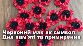 Майстер клас "Червоні маки"