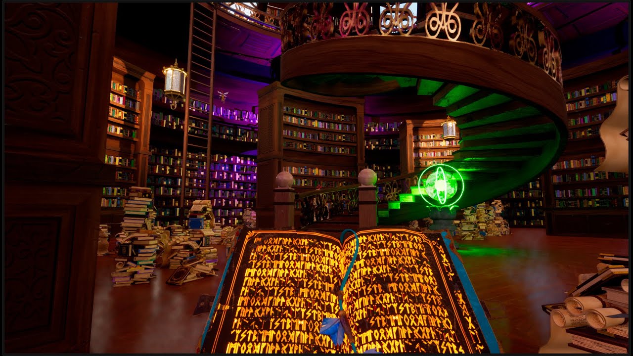 Library Environment in UE5 | #Gameplay - YouTube