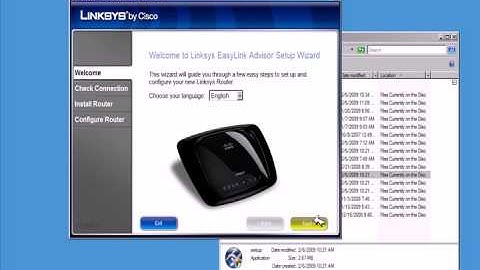 Linksys/Cisco Wireless router setup