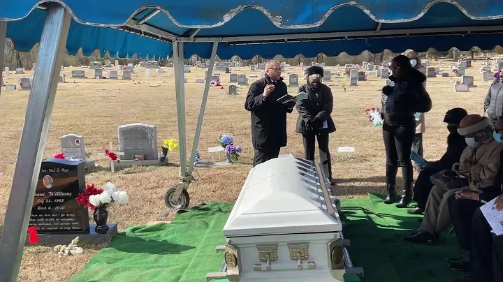 SARAH GRAVES GRAVESIDE SERVICE