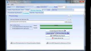 WorldSharp 1099 Preparation System Software