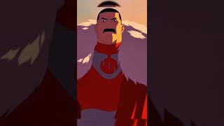 Thragg Arrival on Earth 😳 Mark Meets Him! #invincible #shorts