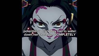 Daki had SUCH potential // #kimetsunoyaiba #kny #demonslayer #real #daki #potential #anime 
