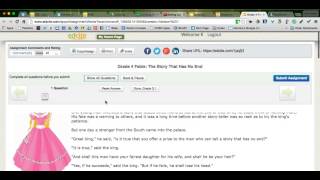 Adding Assignments in Edcite