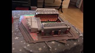 Step  by Step guide to build model anfield stadium.