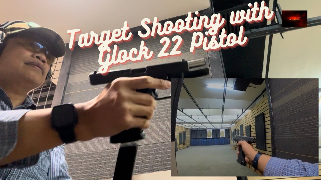 Practice Shooting with Glock 22 I Sports Shooting Adventures - YouTube