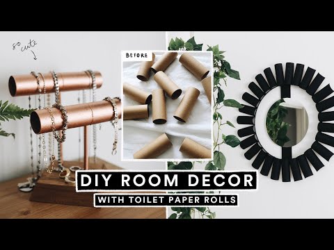 easy-diy-room-decor-with-toilet-paper-rolls!-🧻-*looks-super-expensive*
