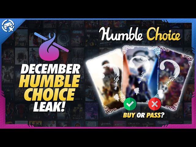 Humble Choice Bundle December 2023 Lineup Includes Elex II