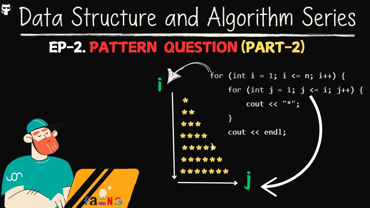 2.Pattern Questions (part-2) | Data Structure and Algorithm - YouTube