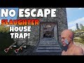 RUST | SECRET TRIP WIRE SLAUGHTER HOUSE TRAP BASE!