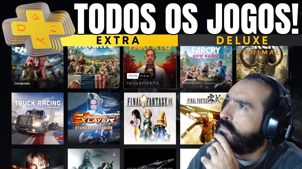 Jogos PS Plus Extra e Premium de julho já disponíveis