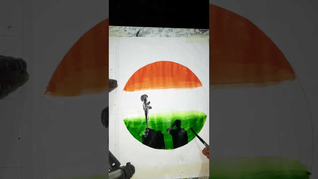 Pulwama Attack 14 February/Indian Army Drawing / Black Day Drawing 