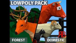 LOWPOLY ANIMALS - Unity Character Download