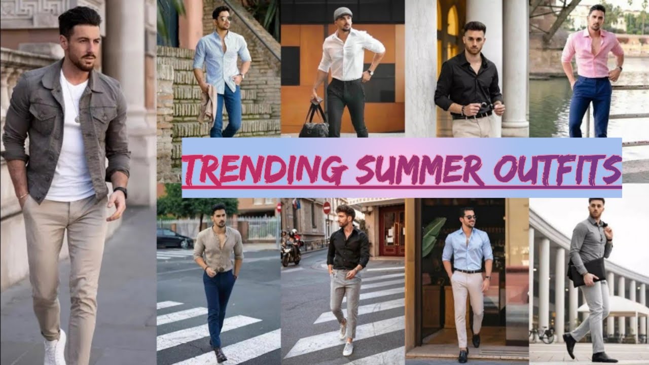 Summer outfit for men. half sleeve shirts with jeans and formal.।। men ...