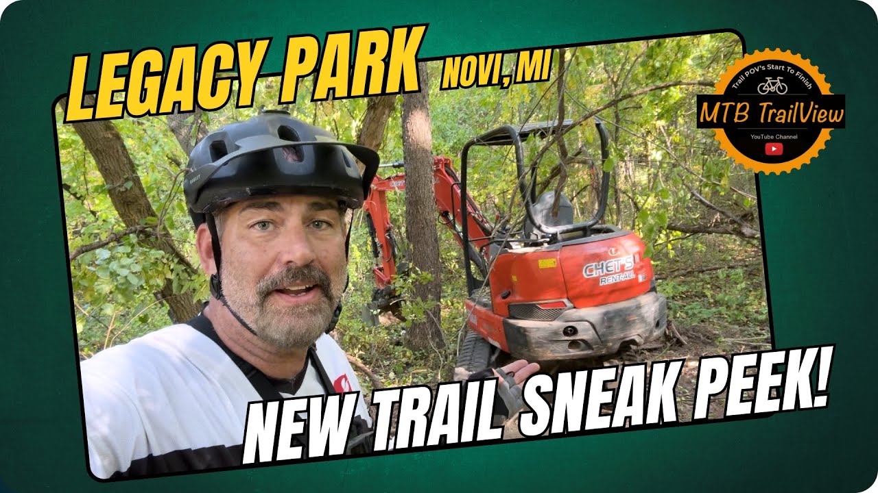 Legacy Park MTB Expansion | Sneak Peek at the Black & Blue Loops