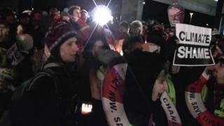International Youth Protest Outside Bella Center