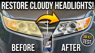 How to Fix Cloudy Headlights Using the 3M Kit