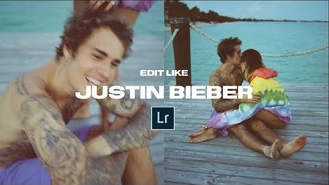 Edit like this JUSTIN BIEBER Picture + Lightroom Mobile Preset