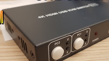 4K HDMI USB KVM SWITCH 2x1 (4K)