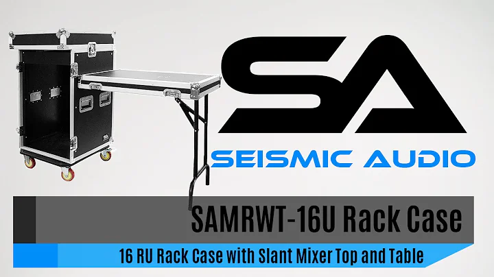Seismic Audio SAMRWT 16U Rack Case (Official)