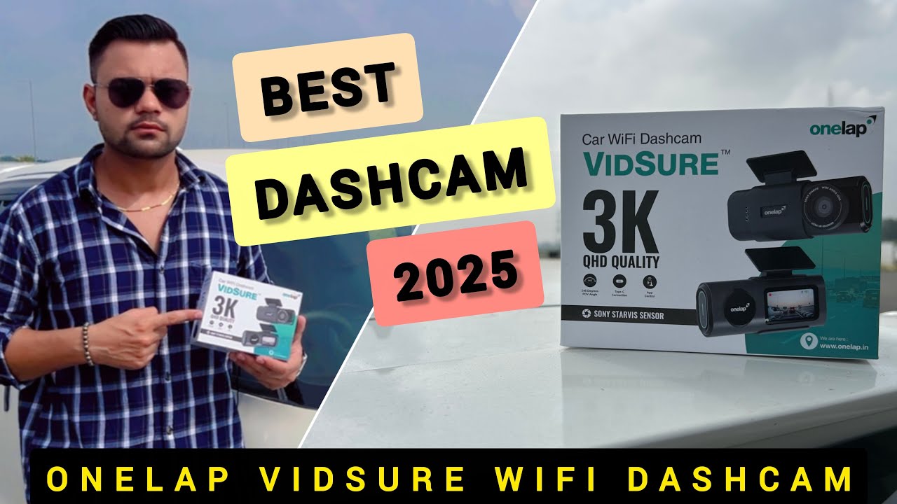 Best Dashcam for Cars in India 2025 🚗 | Onelap Vidsure Review + Night Vision Test!