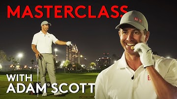 Adam Scott Ball Striking Lesson in Dubai