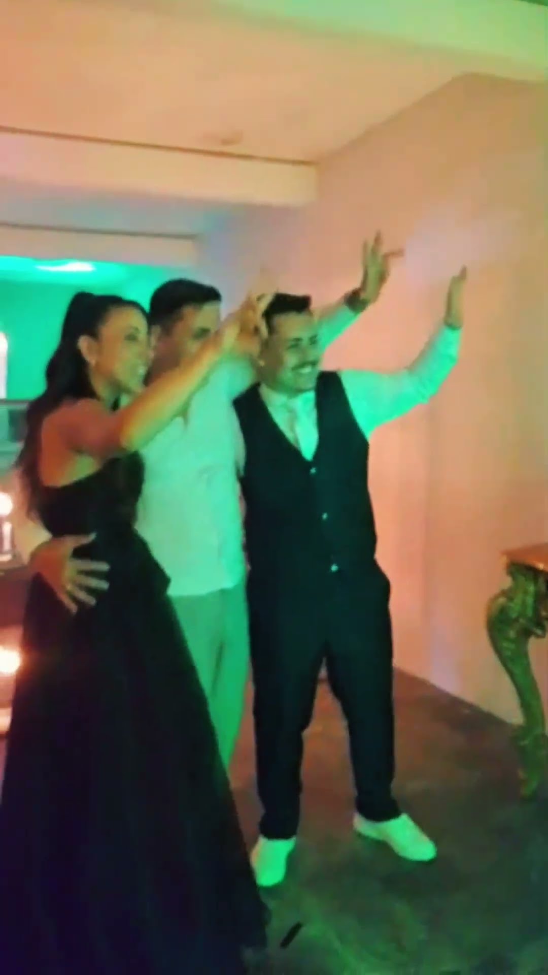 Espelho mágico da Prime360 no casamento de Mikaela e Carlos