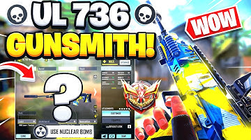 THE NEW BEST GUN in COD Mobile Season 8 |  UL736 Gunsmith Loadout | BEST UL736 Attachments CODM