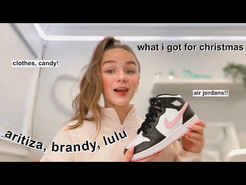 Видео: What I Got For Christmas 2020 (Air Jordans, Brandy, Aritiza, Lululemon)
