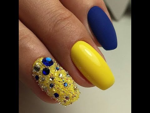 Оранжевый маникюр 2019 фото модные новинки