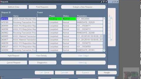 How to make GRN in Oracle system